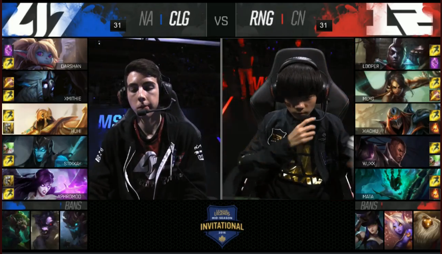 RNG血洗CLG，Caps完成史诗逆转宿命之战四强赛，锁定晋级资格